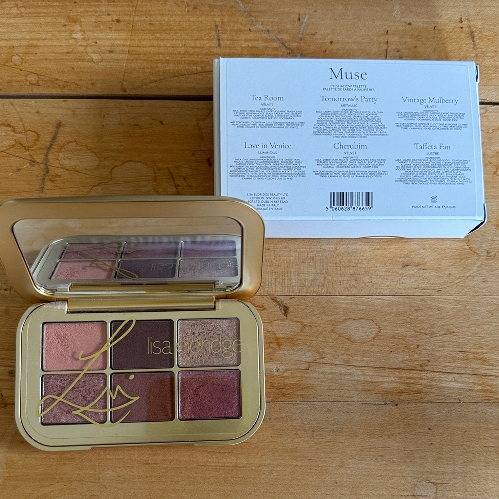 Lisa Eldridge Muse Eyeshadow Palette - With Box